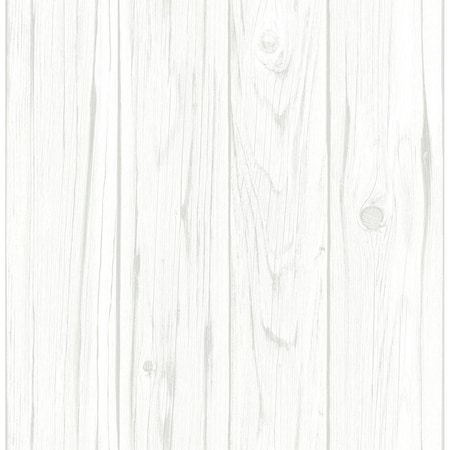 Inhome Barnwood Peel & Stick Wallpaper Whites & Off-Whites NH3551